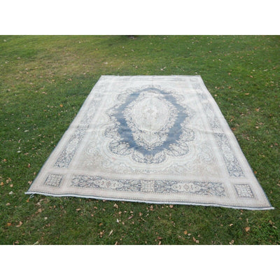 Vintage Oversize Oushak Carpet - Dining Room Carpet 8'4'' x 11'11''
