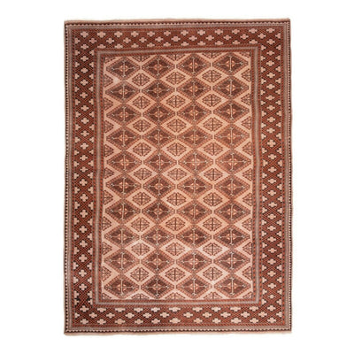 Vintage Afghan Turkmen Rug 8'3" X 11'2"