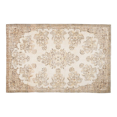 Vintage Oversize Turkish Oushak Rug With Soft Color 6'11" X 10'6"