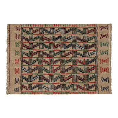 Handwoven Turkish Kilim Rug Pastel Colors Area Rug Petite Braided Kilim