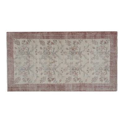 Vintage Turkish Sparta Rug with Romantic French Provincial Style 3'11'' x 7'3''