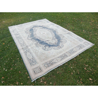Vintage Oversize Oushak Carpet - Dining Room Carpet 8'4'' x 11'11''