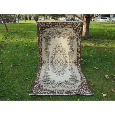 Vintage Turkish Anatolian Sparta 3'10" X 7'3"