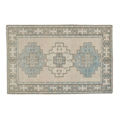 Vintage Hand-knotted Anatolian Village Wool Rug, Floor Covering 6'11'' x 10'5''