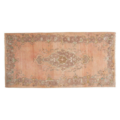 Vintage Muted Turkish Karapinar Rug 4'12" X 9'8"