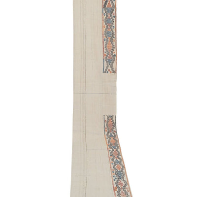 Mid Century Eco Friendly Handwoven Farmhouse Kilim Runner 2'6" X 16'6"