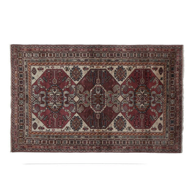 Early 20th Century Antique Caucasian Wool Rug 4'4'' X 6'9''