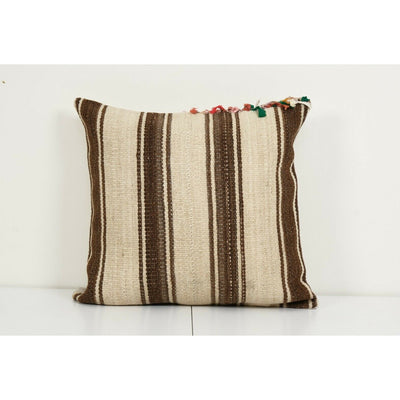 Anatolian Square Turkish Kilim pillow cover