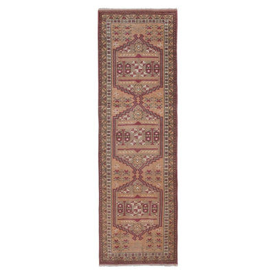 Distressed Turkish Yagcibedir Runner Rug 2'4" X 7'1"