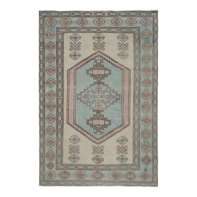 Vintage Oversize Turkish Kars Rug - Dining Room 6'5" X 9'4"