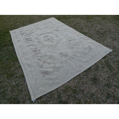 Vintage Aubusson Style Chinese Rug - Wool Decorative Carpet - Home Decor