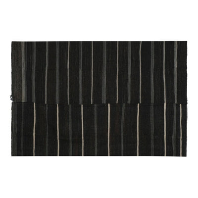 Oversize Bohemian Goat Hair Kilim Rug, Large Turkish Kelim Rug for Hotel