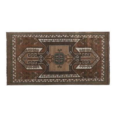 Vintage Anatolia Kars Nomads Carpet, Wool Rug, Handmade, Teppich 4'12'' x 8'11''