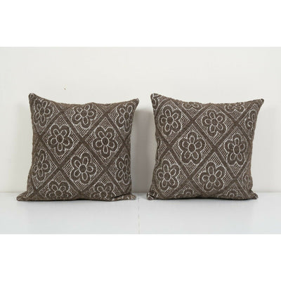 Vintage Turkish Handmade Large Cushion 20'' x 20''