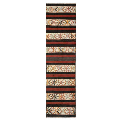 1970s Turkish Organic Kilim Runner 2'1" X 7'4"