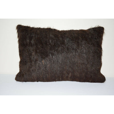 Vintage Turkish Siirt Pillow Cover, Handwoven Kilim Pillow 14" X 20"