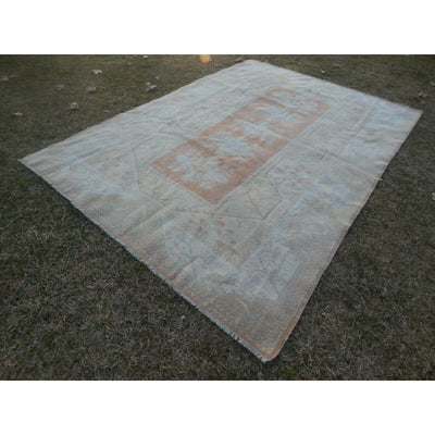 Vintage Faded Pale Colors Rug for Home and Nursery Decor 6'8'' x 9'5''