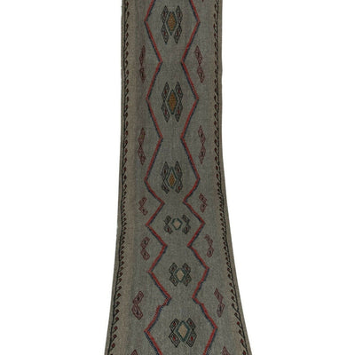 Vintage Turkish Kilim Runner - Stair Rug 1'12" X 15'1"