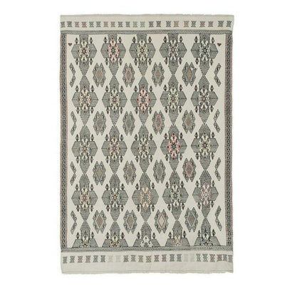 Handwoven Floral Pattern Needlepoint Kids Kilim Rug, Wall Hanging Decor