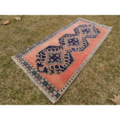 Vintage Oushak Rug - 1'6'' X 3'3''
