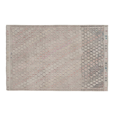 Vintage Faded Turkish Jajim Kilim Rug 5'3'' x 7'11''