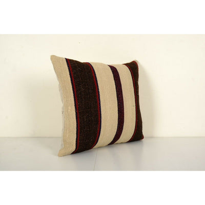 Striped Turkish Kilim Pillow Cover