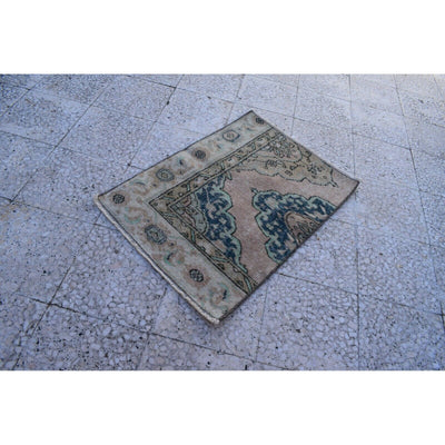 2x3 Oriental Vintage Wool Handmade Traditional Carpet Area Rug