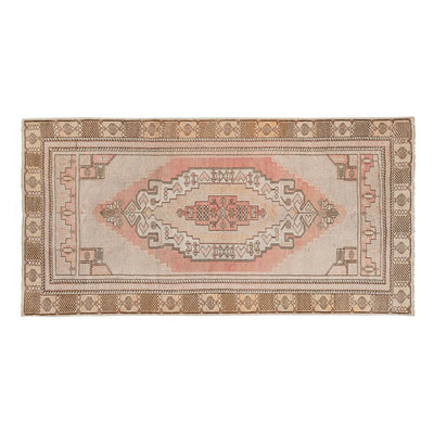 Vintage Turkish Konya Taspinar Rug With Venetian Renaissance Style 3'10" X 7'5"