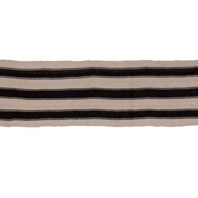 Vintage Striped Long Turkish Hemp Kilim Rug - Stair Carpet 2'3" X 15'3"