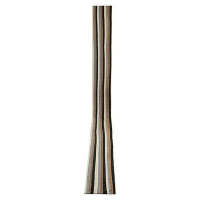 Vintage Extra Long Turkish Hemp Kilim Runner - Hallway Carpet 1'10" X 25'3"