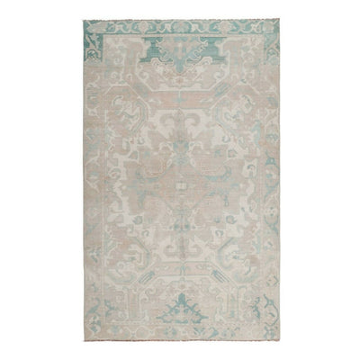 Decorative Soft Muted Color Turkish Oushak Rug, Living Room Rug