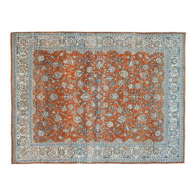 1970s Vintage Red Oversize Turkish Rug 8'8" X 11'10"