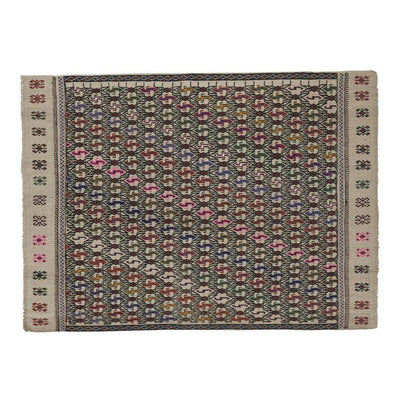 Masterwork Hand-Woven Rug Braided Kilim - Tribal Designer Carpet 3'9" X 5'