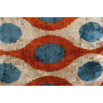 Ikat Velvet Pillow, Ikat Cushion