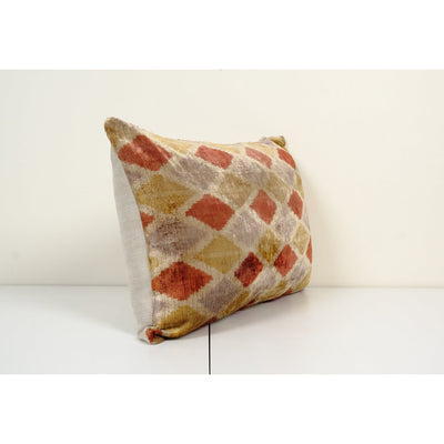 16" x 24" Christmas Day Gift Pillow, Green Silk Ikat Velvet