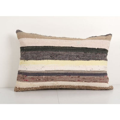 Handmade Decorative Throw Pillow, Ethnic Kilim Pillow, Home Decor, Couch Aztec Pillow, Sofa Pillow 14'' x 22''